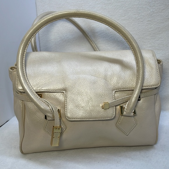 Brooks Borthers cream purse - Picture 11 of 13
